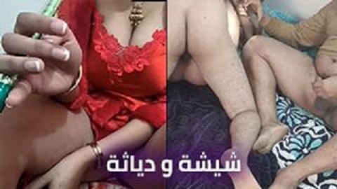 ديوث اتكيف علي حشيش صاحبه اتغفل واتناكت مراته بجميع الاوضاع – سكس عربي مصري ساخن
